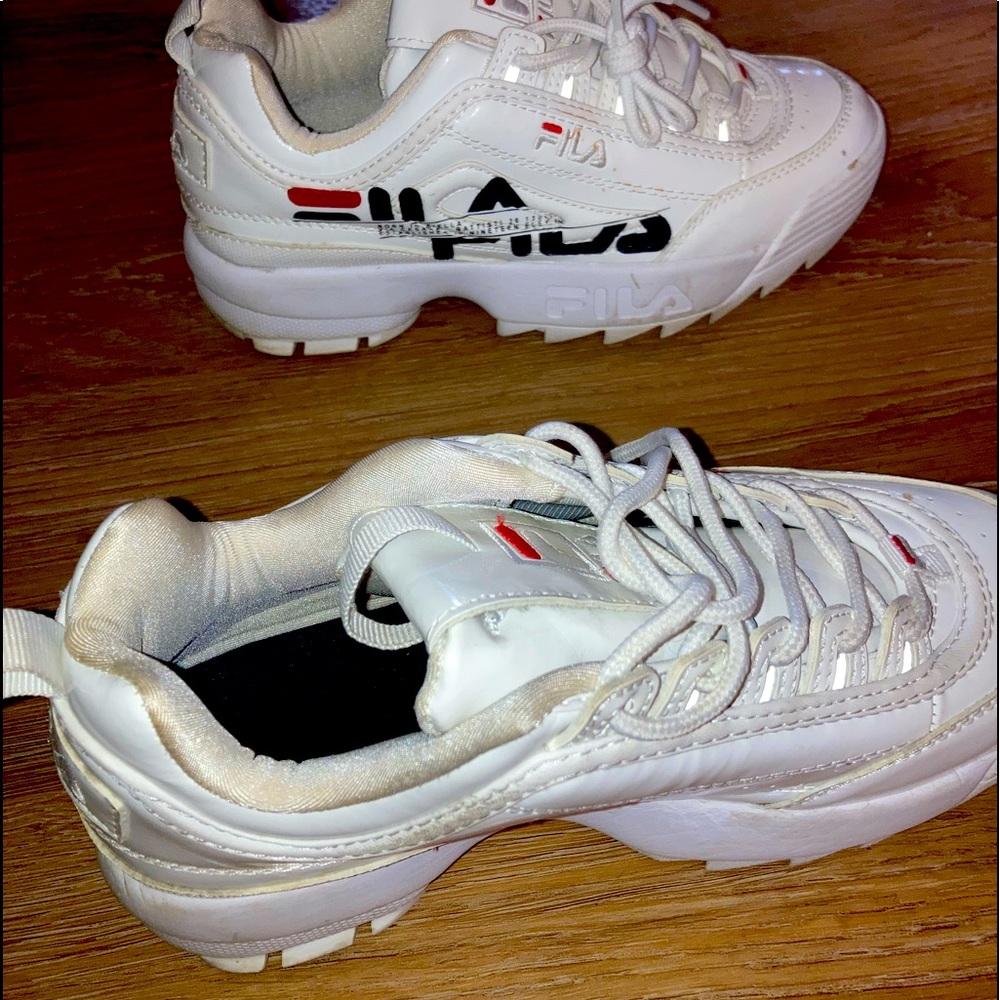 White Unisex FILAS